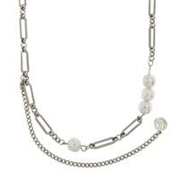 Necklace Vag Woman in Steel 4900030001 - 4900030001